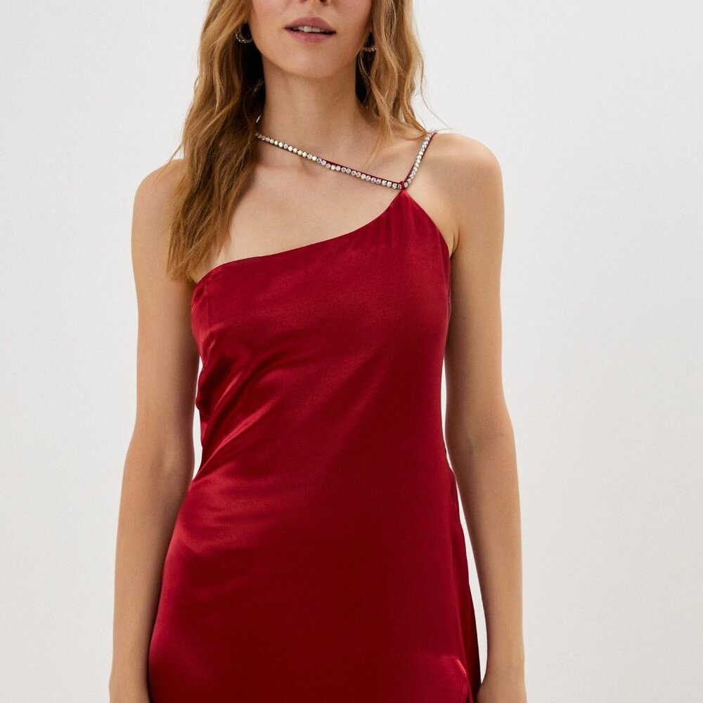 FOR LOVE & LEMONS ELORA MIDI DRESS NWT - Picture 4 of 10